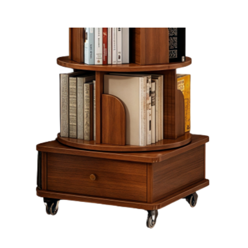 乐琪艺 旋转书架46*46*173cm个高清大图