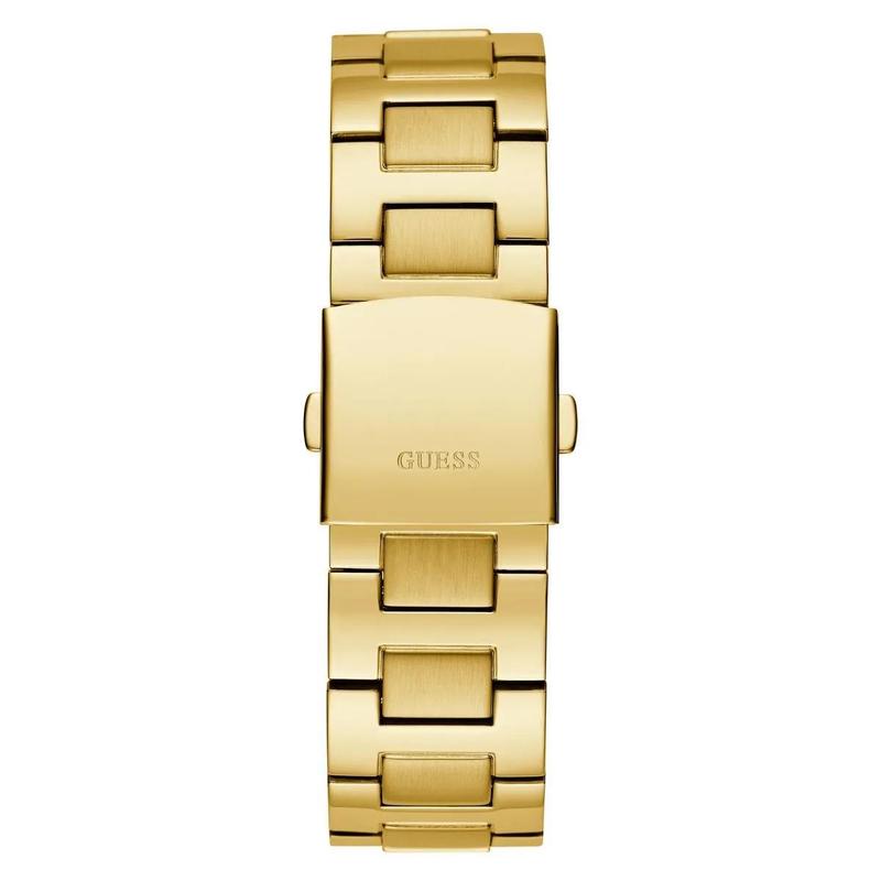 GUESS 男士金色气垫石英腕表复古潮流商务简约手表高清大图