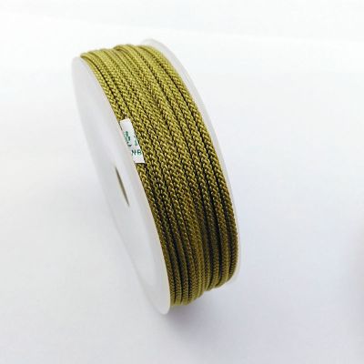 土黄 8*1[粗1mm]40米左右 曼波绳 diy编织线手链项链绳玉器吊坠挂件