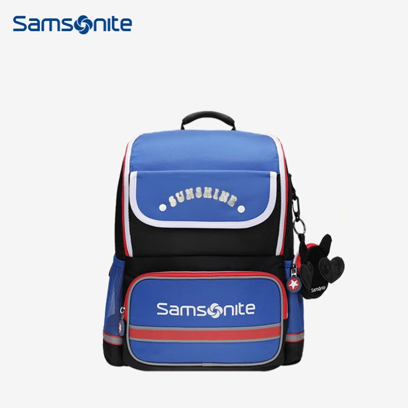 新秀丽（Samsonite）书包小学生女孩抗菌减负轻便儿童书包1-5年级双肩背包 TU6*41013