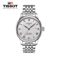 天梭(TISSOT)瑞士手表 力洛克系列钢带机械男士手表T006.407.11.033.00 T006.407.11.033.00