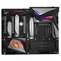 技嘉Z390 AORUS MASTER电竞主板 LGA1151针高规格电脑主板+九代CPU I9 9900K原盒CPU套装