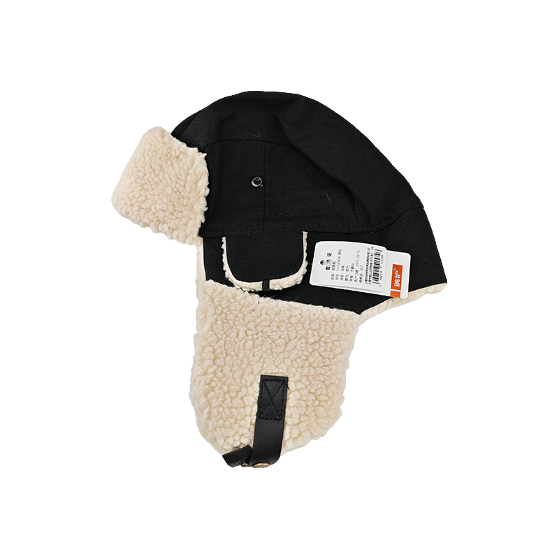 鸽护 雷锋帽 GH50QDK-黑色 顶高清大图