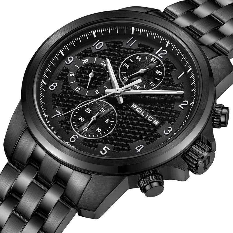 男士石英腕表潮流骷髅元素夜光表盘时尚商务防水名品手表高清大图