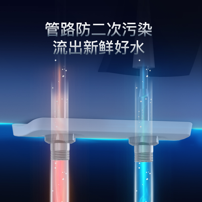 USATON/阿诗丹顿 电热水器储水式即热式电热水器60L 2000W二级能效漏电保护健康抑菌3年保修 KC64高清大图