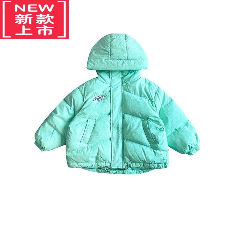 可莉允女童棉服2022新款冬季加厚韩版韩范洋气儿童夹棉外套女宝宝棉袄潮图片