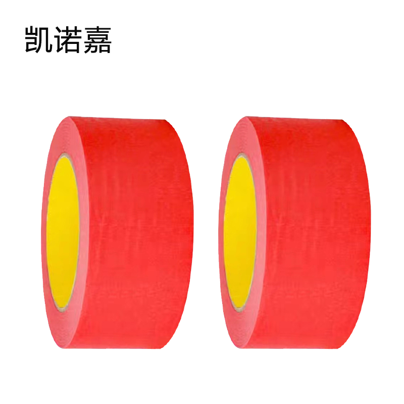 凯诺嘉 红色纸胶带 JS-332 50mm*50m 卷