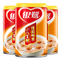银鹭 八宝粥 速食粥 桂圆椰果八宝粥 280g*12罐 整箱装