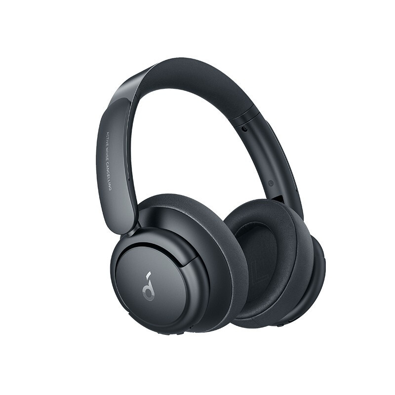 声阔 Soundcore Life Q35 声阔头戴式耳机无线蓝牙多模式双馈降噪长久续航主动降噪适用苹果/华为黑色