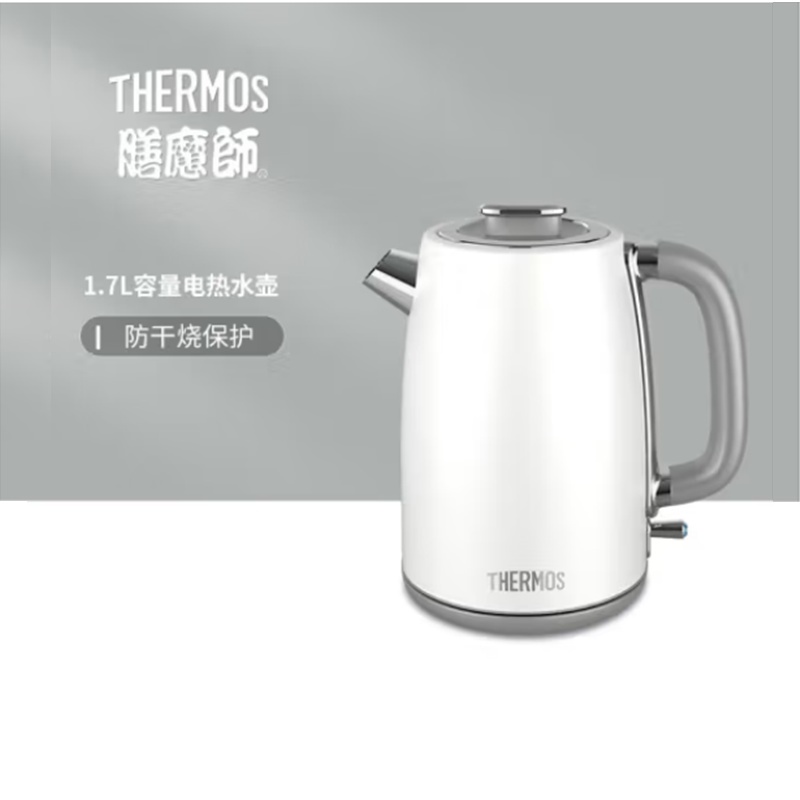 膳魔師(THERMOS)电热水壶EHA-1331A,1.7L高清大图