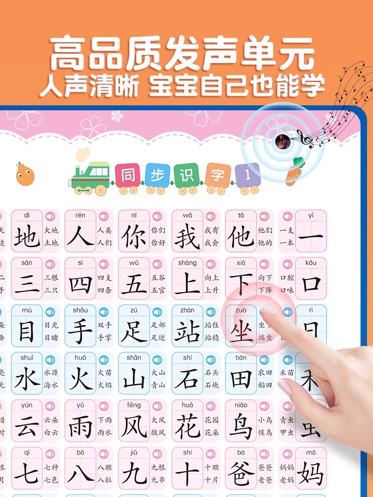 [拼音启蒙]识字大王2000字+会说话的拼音大王 [正版]会说话的识字大王2000字幼儿启蒙儿童点读机早教机早教有声书汉高清大图