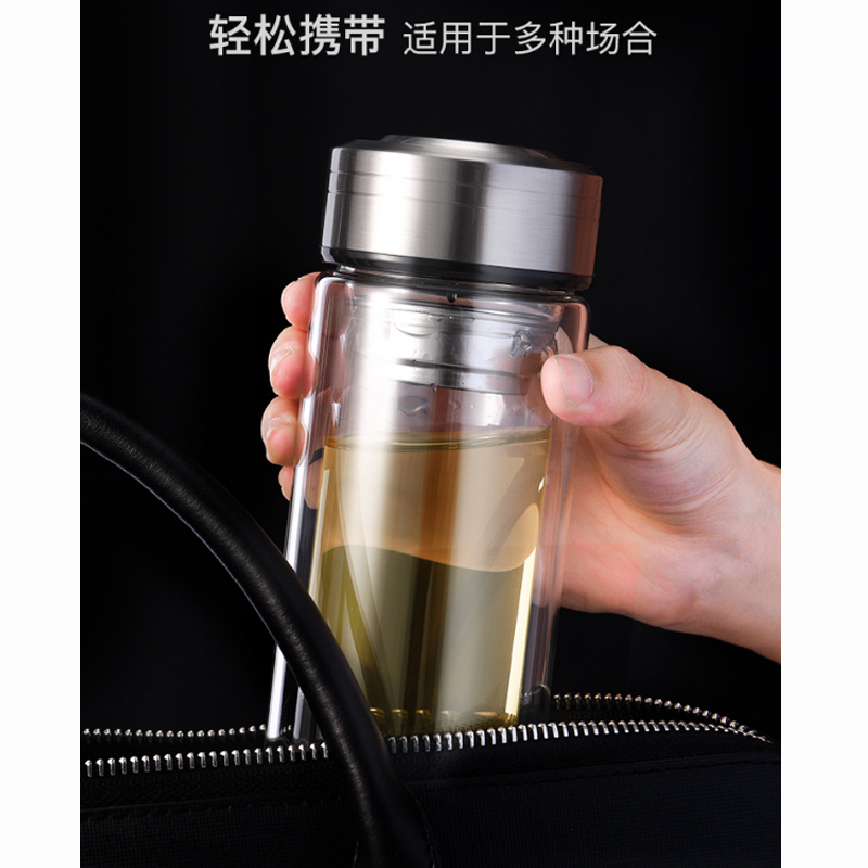 欧妮家便携式水杯 300ML 透明色 SHRF 1LONS