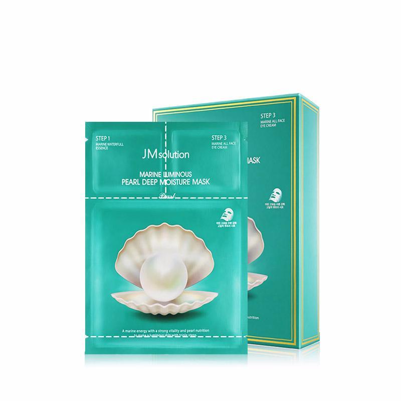 JMSolution JM面膜青光海洋珍珠深层保湿面贴膜 海洋珍珠面膜三部曲 10片/盒