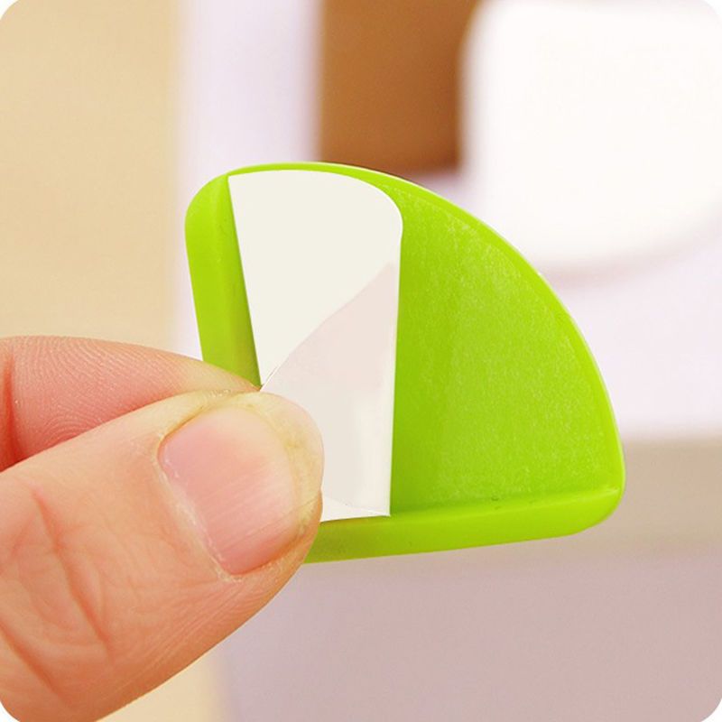 咖啡色8只装硅胶防撞角儿童防撞护角窗户防撞角桌角保护套茶几包角