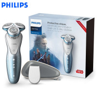 飞利浦（PHILIPS剃须刀星球大战系列克诺比版SW7700三刀头全身水洗干湿两用充电式电动刮胡刀多功能清洁全身水洗转式