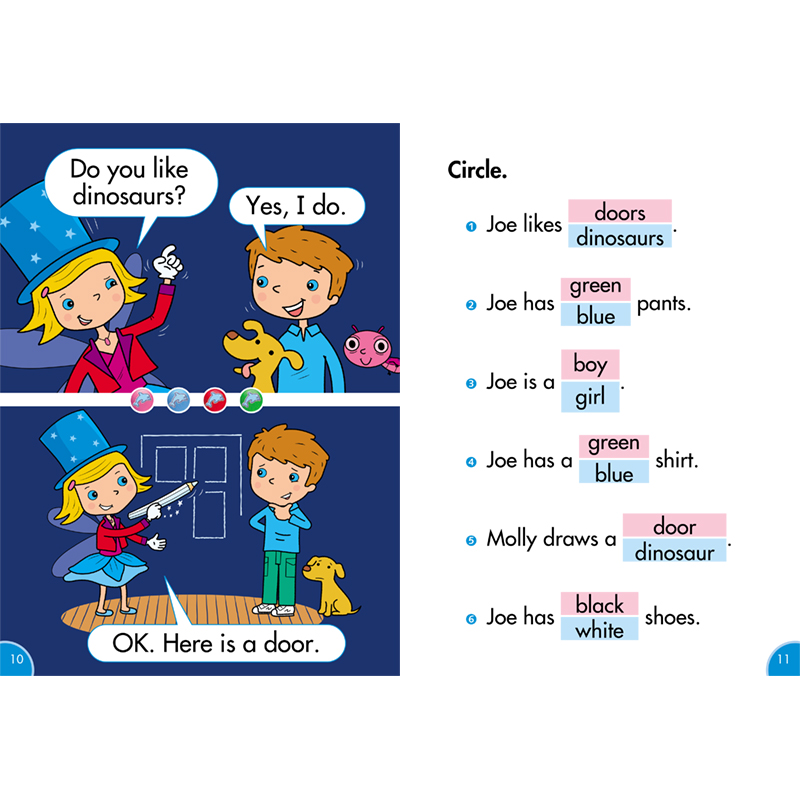 [正版]外研社丽声海豚英语分级读物第二级下 8册 点读版少儿英语分级阅读STEAM教育理念 阅读写作听力口语 美音高清大图