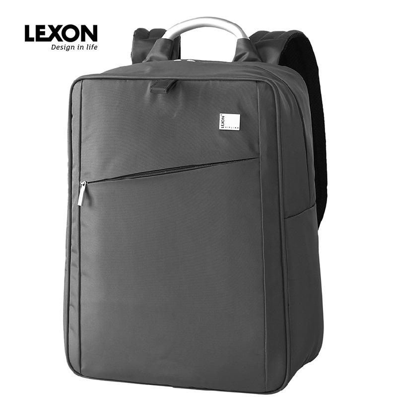 乐上LEXON法国新品14寸商务休闲男女式双肩电脑包背包潮LNR7524