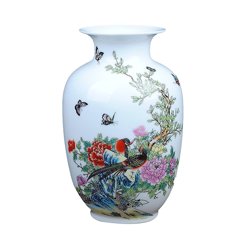 彩帮装饰摆件景德镇陶瓷器小花瓶金鸡冬瓜瓶现代时尚家饰摆件金鸡 冬瓜瓶 家居摆件送旋转木座 价格图片品牌报价 苏宁易购景德镇彩帮瓷器旗舰店