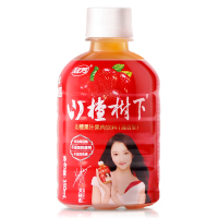 冠芳-山楂树下山楂混合果汁果肉饮料350ml*15瓶整箱（新老包装随机发货）