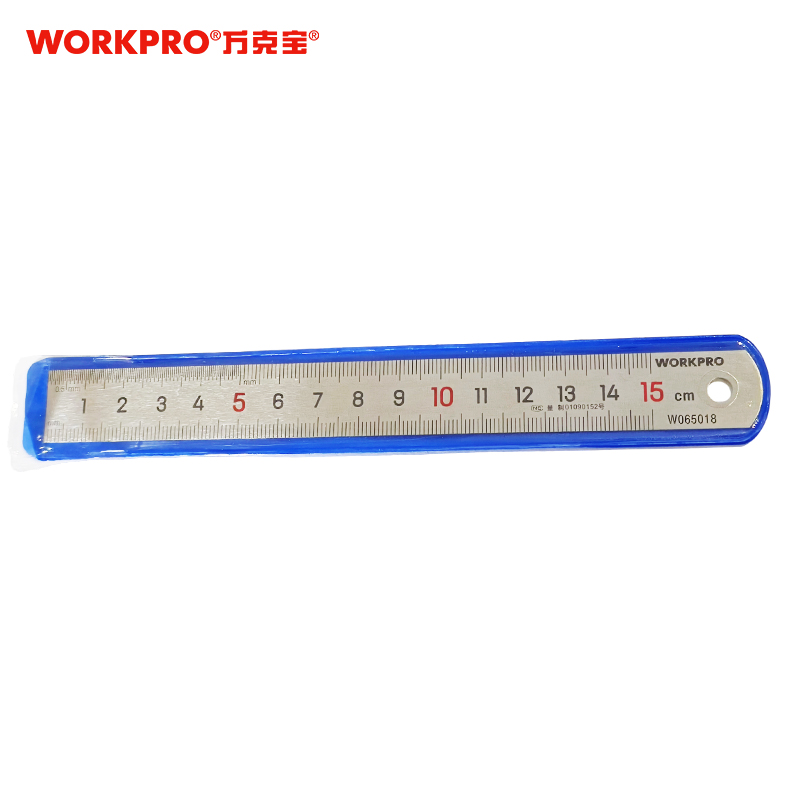万克宝 15cm不锈钢直尺（公制）