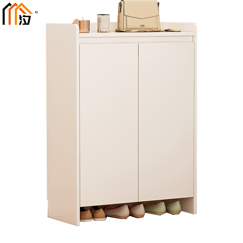 汐 木质鞋柜 暖白色 个高清大图