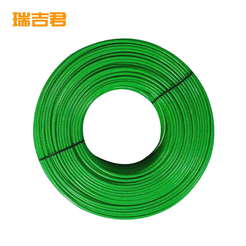 瑞吉君 包塑钢丝绳 4mm 米高清大图