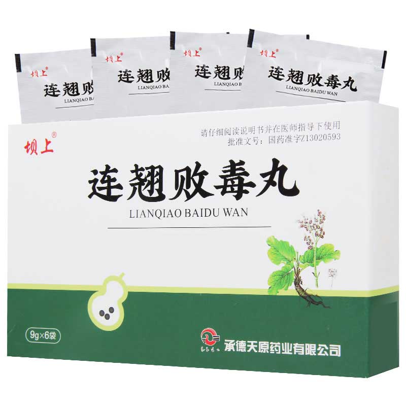 坝上 连翘败毒丸 9g*6袋/盒高清大图