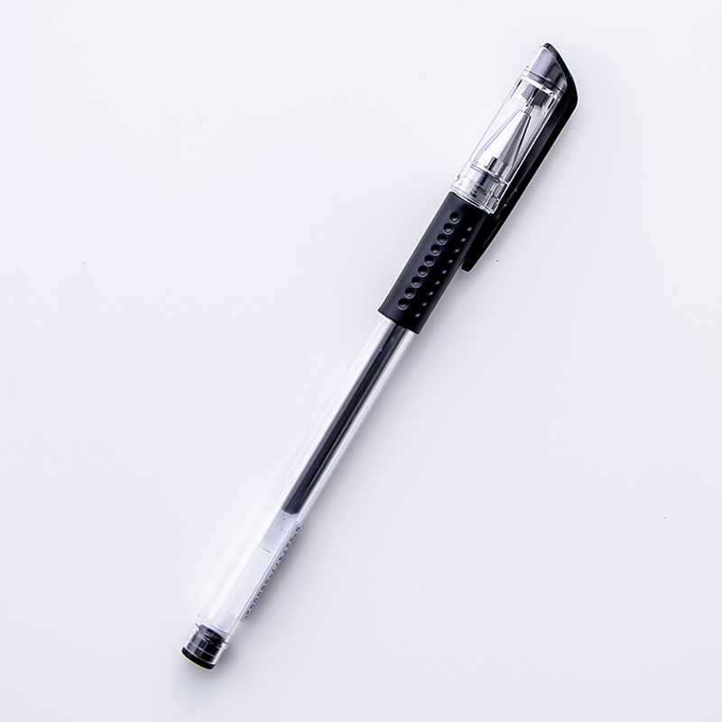 bitoon百通508中性笔水笔黑红蓝05mm学生办公商务手感考试用签字笔