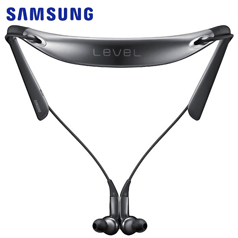 SAMSUNG/三星Level U Pro无线蓝牙耳机 主动降噪 项圈式运动通话音乐耳塞 雅墨黑