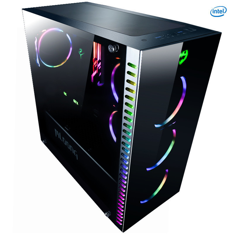 名龙堂(MLOONG)台式吃鸡游戏电脑主机DIY组装机( i7 8700K 8G RTX2070 240GB 水冷)