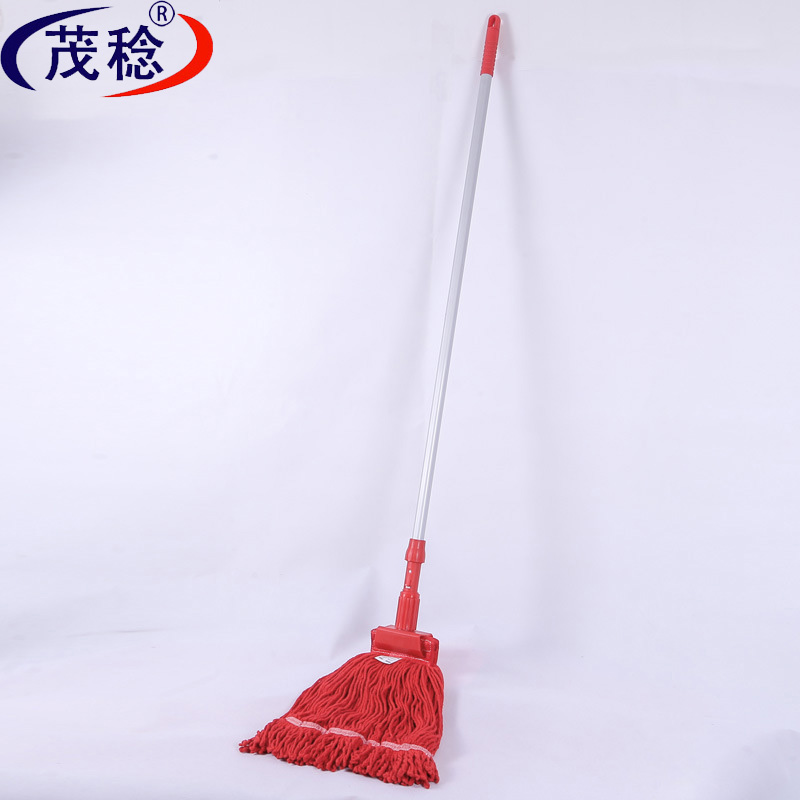 茂稔 拖把 蜡拖 拖布 地拖 墩布 红色/把高清大图