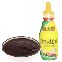 百家鲜金标蚝油250g 瓶装蚝汁 厨房炒菜调味品 烧烤烤肉调料 火锅油碟蘸料 凉拌菜调味料 粤菜拌面食佐料