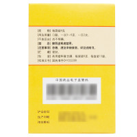 仲景 黄连上清丸 6g*10袋 头晕目眩 泻火止痛 口腔溃疡 便秘咽痛 口服 中成药 丸剂 解热镇痛