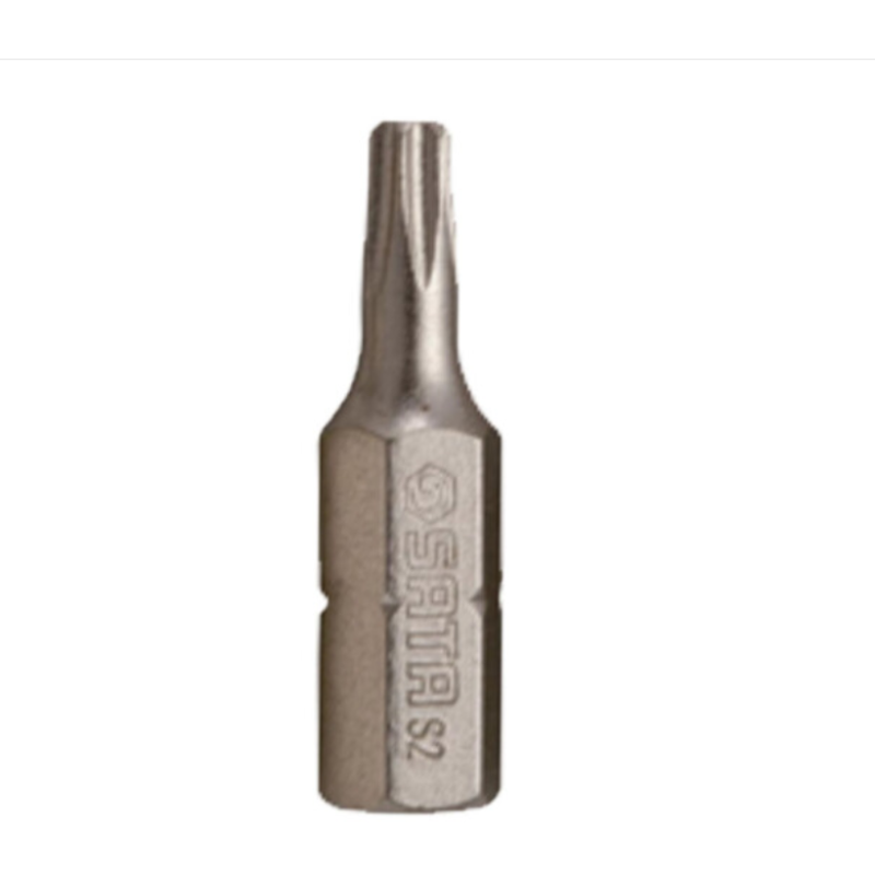 世达(SATA)6.3MM系列25MM长花形旋具头 T25 59235