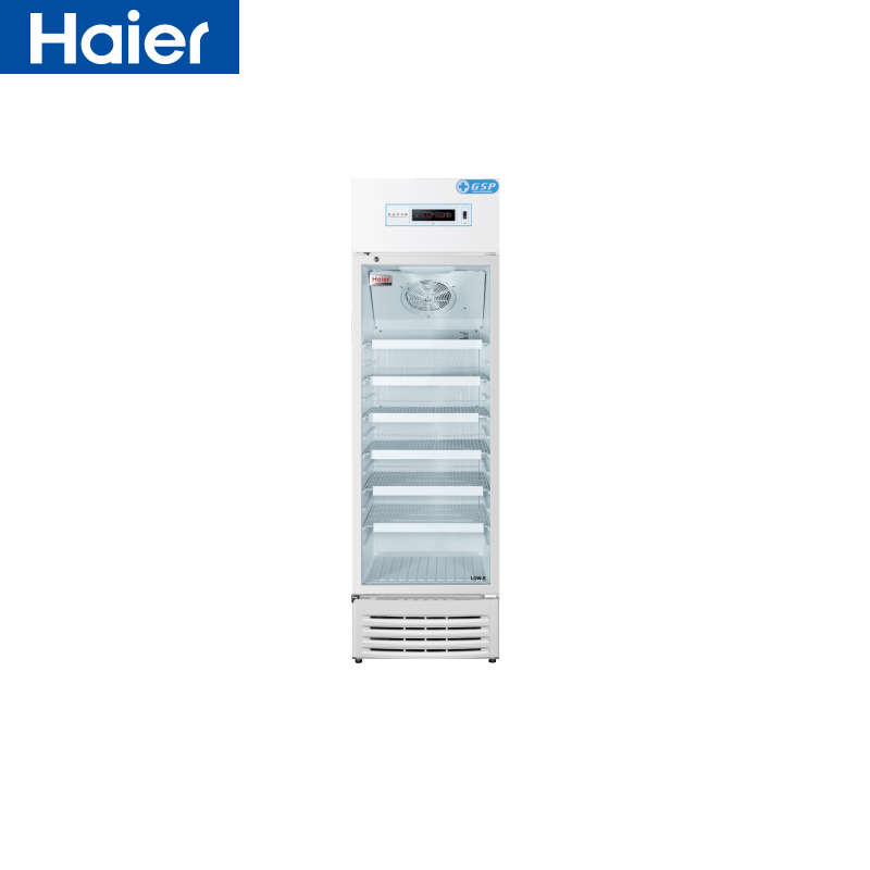 海尔(Haier) 政企定制家电 立式单温展示柜 2-8℃药品冷藏箱风冷冰柜医药品冷柜 医用保鲜柜 HYC-310S