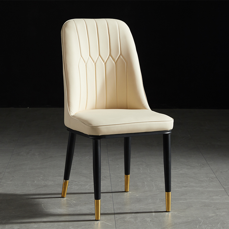 现代简约家用靠背凳子阿斯卡利酒店餐厅洽谈北欧美甲铁艺网红书桌椅子