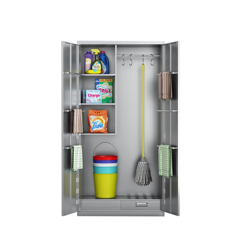 和居态 不锈钢清洁柜 双门 台高清大图