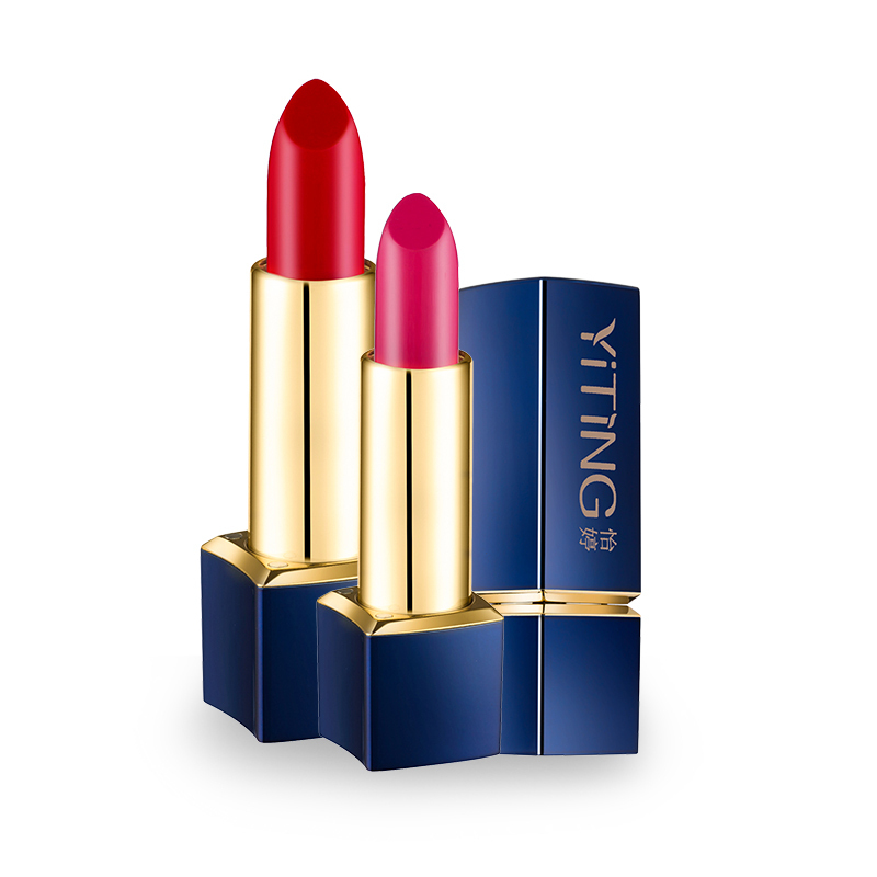 怡婷yiting口红女士保湿持久滋润唇膏学生初学者彩妆01石榴红