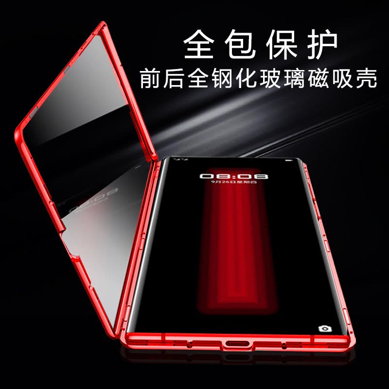 华为mate/30/20/Rs保时捷手机壳万磁王PORSCHE透明DESIGN钢化玻璃真智力图片
