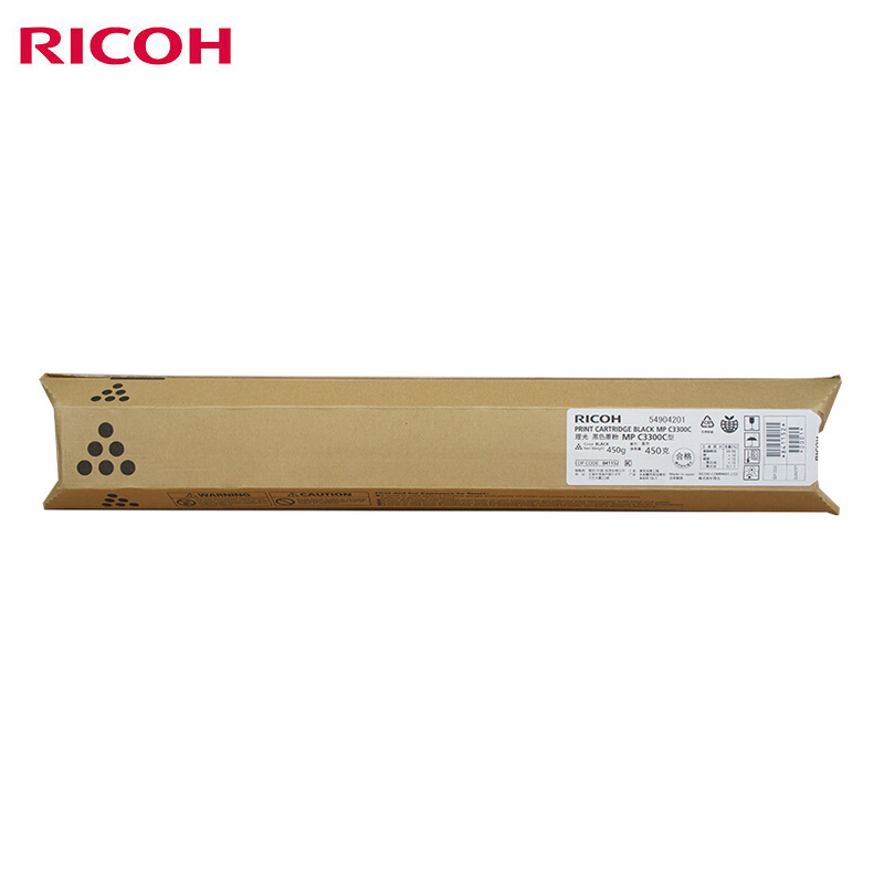 理光(Ricoh)MPC3300C 黑色碳粉盒1支装 适用MPC2800/C3300