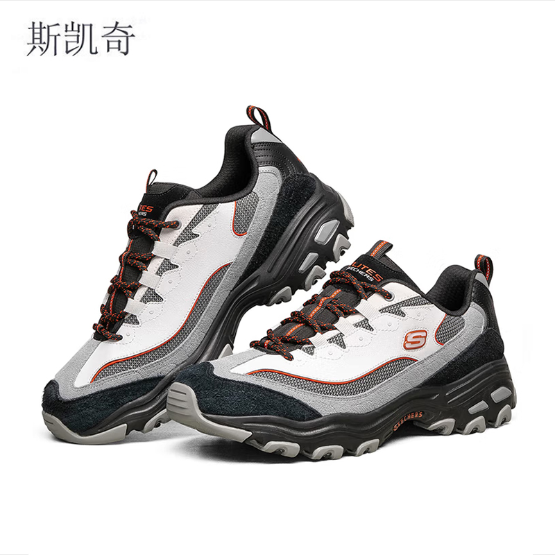 斯凯奇 男春秋新款休闲鞋 237154/BKMT-7 双高清大图