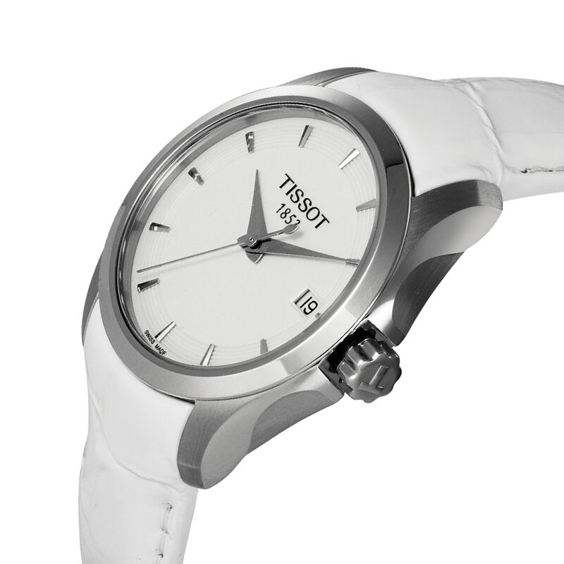 天梭(TISSOT) 瑞士手表 库图系列石英女表 T035.210.16.011.00