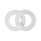 中锦科技 聚四氟乙烯法兰垫片 DN15[4分] 片