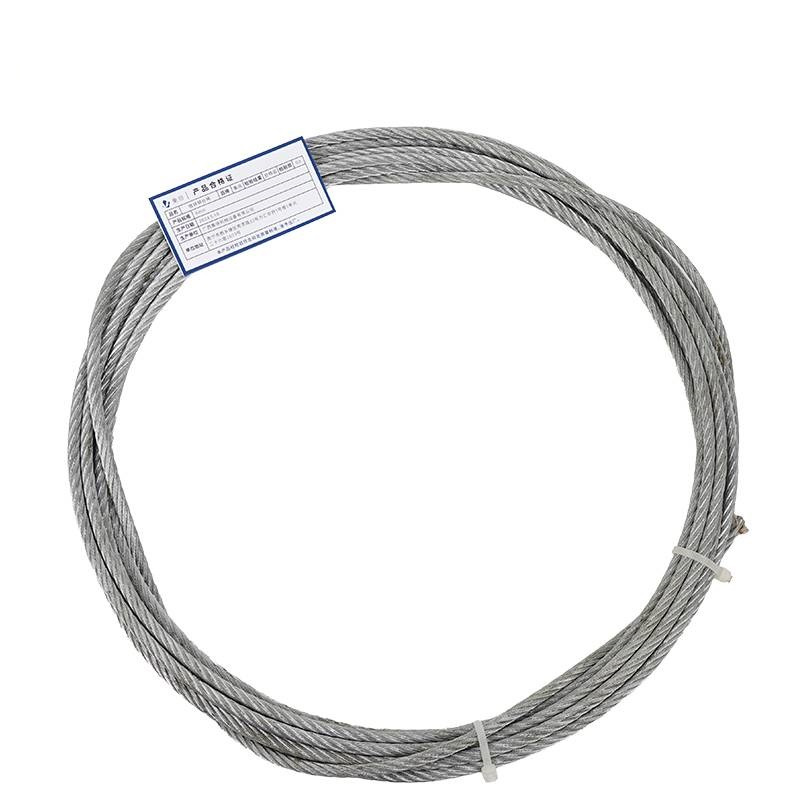 集倍 镀锌钢丝绳 8mm/米高清大图