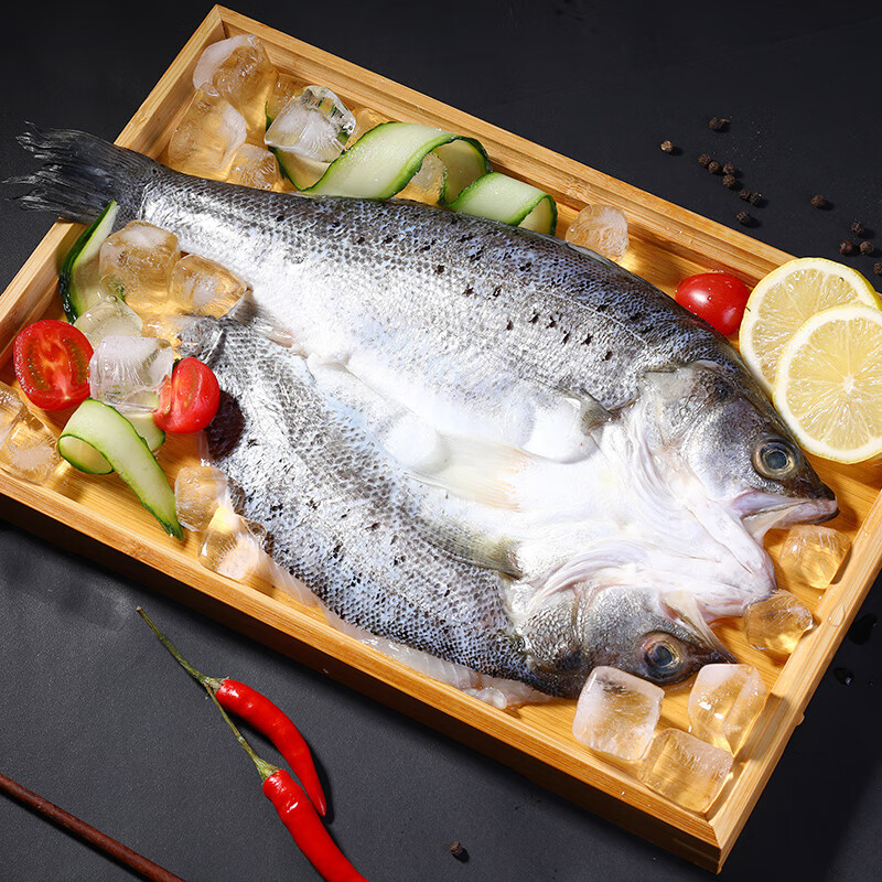 鲜到鲜得三去白蕉海鲈鱼礼盒18kg