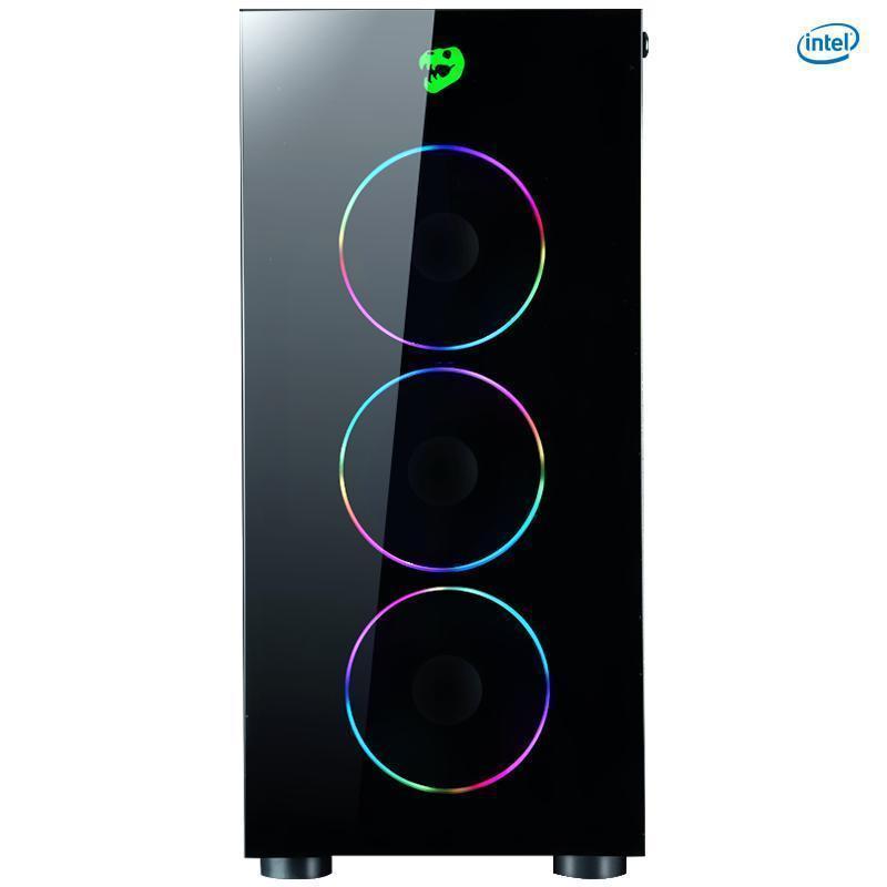 名龙堂(MLOONG)台式吃鸡游戏电脑主机DIY组装机( i7 8700K 8G RTX2070 240GB 水冷)