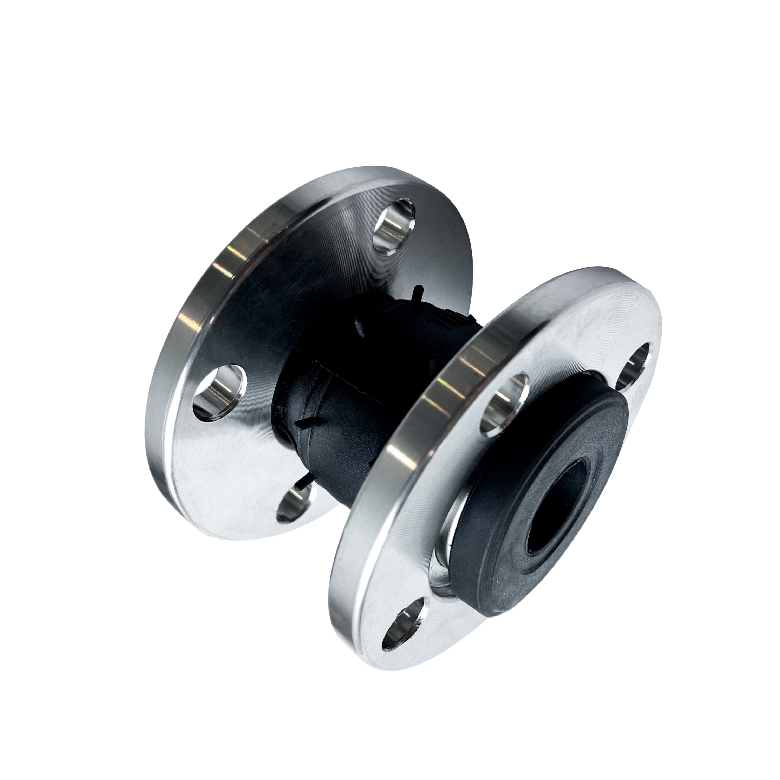 杉外山 304不锈钢单球体橡胶软接头 个高清大图