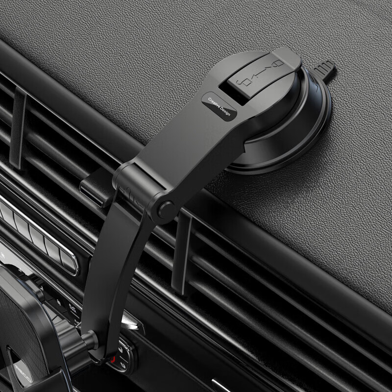 锐思RECCI 中控台旋转车载支架大弧度折叠角度随心调节 RHO-C39高清大图