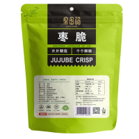 事农果密码系列雪枣脆枣片骏枣脆208g(休闲零食)