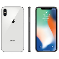 【全新正品行货】苹果(Apple) iPhone X 64GB 银色 移动联通电信全网通4G手机 A1865 iphonex